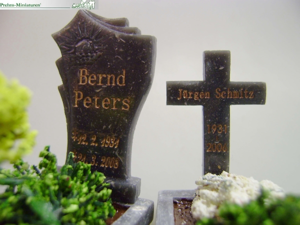 Friedhof - Auch das gehrt in ein richtiges Modellbahnleben