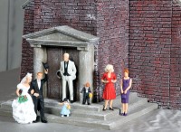 Neuheit 2011 von Prehm Miniaturen - Kirche fr die Gartenbahn 